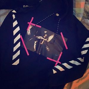 Preownd Off White Caravaggio Hoodie Size L